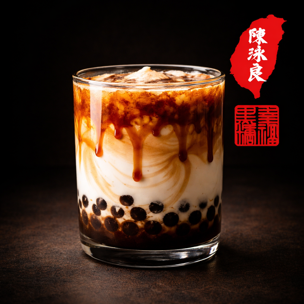 Brown Sugar Boba Black Tea Latte Xing Fu Tang